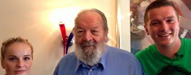 Bud Spencer mit Aaron Troschke Bud Spencer mit Aaron Troschke
