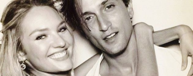 Model Candice Swanepoel und Model Hermann Nicoli Model Candice Swanepoel und Model Hermann Nicoli