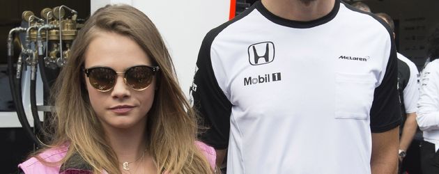 Cara Delevingne und Jenson Button Cara Delevingne und Jenson Button