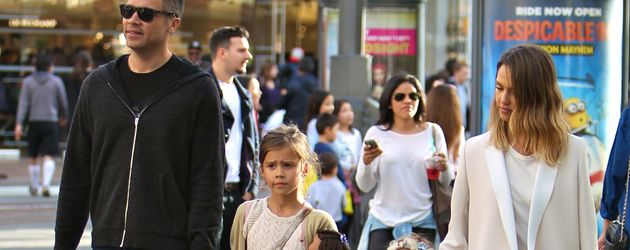 Jessica Alba, Honor Marie Warren, Haven Garner Warren und Cash Warren Jessica Alba, Honor Marie Warren, Haven Garner Warren und Cash Warren