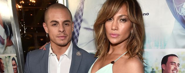 Casper Smart und Jennifer Lopez, März 2016 Casper Smart und Jennifer Lopez, März 2016