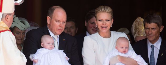 Fürstin Charlène und Albert II von Monaco Fürstin Charlène und Albert II von Monaco