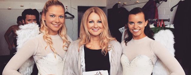 Cheyenne Pahde, Frauke Ludowig und Franziska Benz (v.l.) Backstage bei "AWZ" Cheyenne Pahde, Frauke Ludowig und Franziska Benz (v.l.) Backstage bei "AWZ"