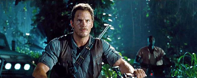 Chris Pratt in einer Szene von "Jurassic World" Chris Pratt in einer Szene von "Jurassic World"