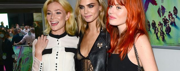 Clara Paget, Cara Delevingne und Georgia May Jagger in London Clara Paget, Cara Delevingne und Georgia May Jagger in London