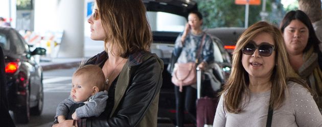 Cobie Smulders mit ihren Kindern Cobie Smulders mit ihren Kindern