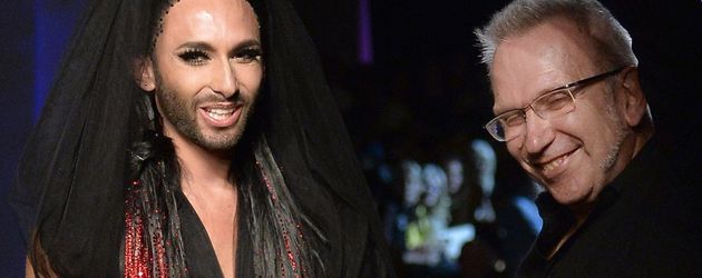 Conchita Wurst und Jean Paul Gaultier Conchita Wurst und Jean Paul Gaultier