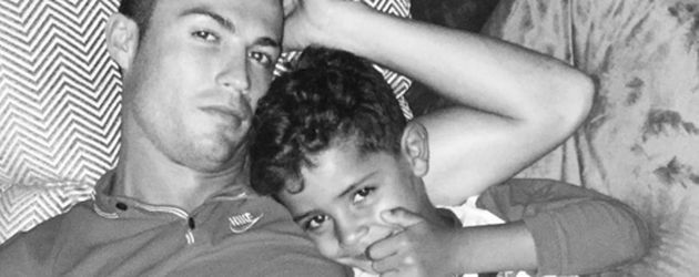 Cristiano Ronaldo und Cristiano Ronaldo Jr. Cristiano Ronaldo und Cristiano Ronaldo Jr.