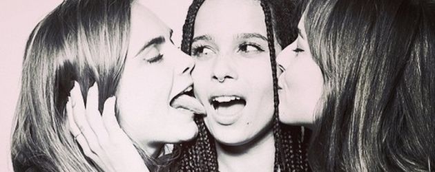 Cara Delevingne, Dakota Johnson und Zoe Kravitz Cara Delevingne, Dakota Johnson und Zoe Kravitz