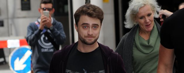 Daniel Radcliffe außerhalb der BBC Studios Daniel Radcliffe außerhalb der BBC Studios