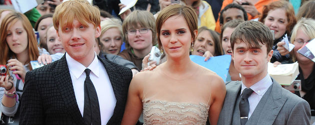 Emma Watson, Daniel Radcliffe und Rupert Grint Emma Watson, Daniel Radcliffe und Rupert Grint