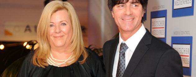 Jogi und Daniela Löw beim Deutschen Medienpreis 2011 in Baden-Baden Jogi und Daniela Löw beim Deutschen Medienpreis 2011 in Baden-Baden