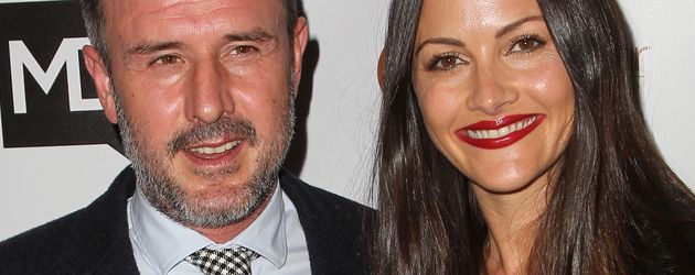 David Arquette und Christina McLarty in L.A. David Arquette und Christina McLarty in L.A.