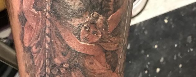 David Beckham zeigt sein neues Tattoo David Beckham zeigt sein neues Tattoo