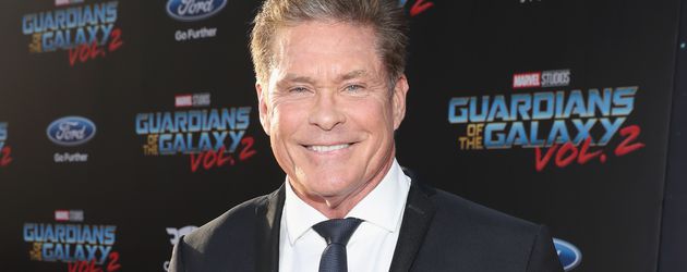 David Hasselhoff auf der "Guardians of the Galaxy Vol. 2"-Premiere in Hollywood David Hasselhoff auf der "Guardians of the Galaxy Vol. 2"-Premiere in Hollywood