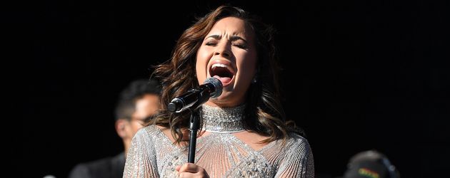Demi Lovato bei einem Auftritt in New York Demi Lovato bei einem Auftritt in New York