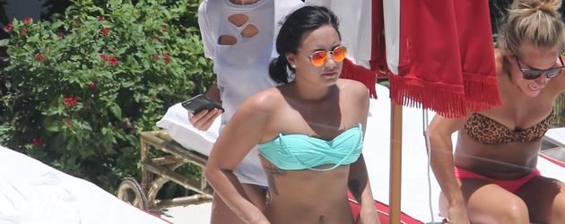 Demi Lovato in Miami Demi Lovato in Miami