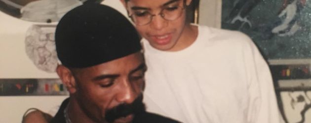 Dennis Graham und sein Sohn Drake mit 11 Jahren Dennis Graham und sein Sohn Drake mit 11 Jahren