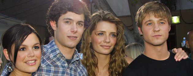 Rachel Bilson, Adam Brody, Mischa Barton und Benjamin McKenzie, "O.C. California"-Cast 2003 Rachel Bilson, Adam Brody, Mischa Barton und Benjamin McKenzie, "O.C. California"-Cast 2003