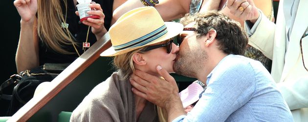 Diane Kruger und Joshua Jackson bei den French Open 2012 Diane Kruger und Joshua Jackson bei den French Open 2012