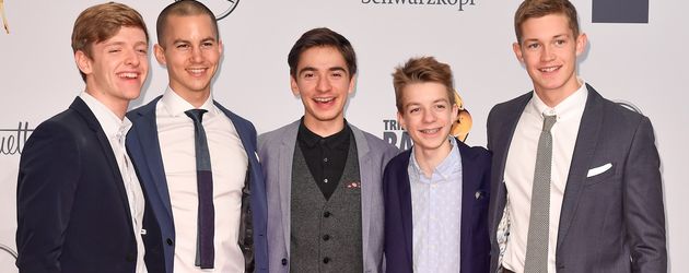 Die "Club der roten Bänder"-Stars beim "Bambi" 2016 Die "Club der roten Bänder"-Stars beim "Bambi" 2016