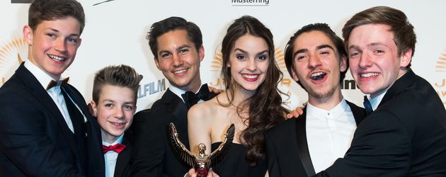 Die "Club der roten Bänder"-Stars beim Jupiter Award Die "Club der roten Bänder"-Stars beim Jupiter Award