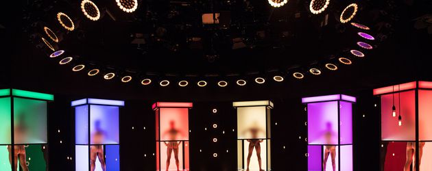 Die Kandidaten von "Naked Attraction – Dating hautnah" in ihren Boxen Die Kandidaten von "Naked Attraction – Dating hautnah" in ihren Boxen