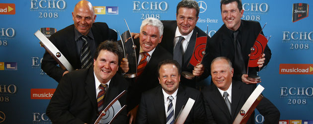 Die Kastelruther Spatzen bei der ECHO-Verleihung 2008 Die Kastelruther Spatzen bei der ECHO-Verleihung 2008