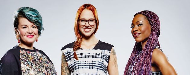 Stefanie Heinzmann, Miss Platnum und Bella Garcia Stefanie Heinzmann, Miss Platnum und Bella Garcia