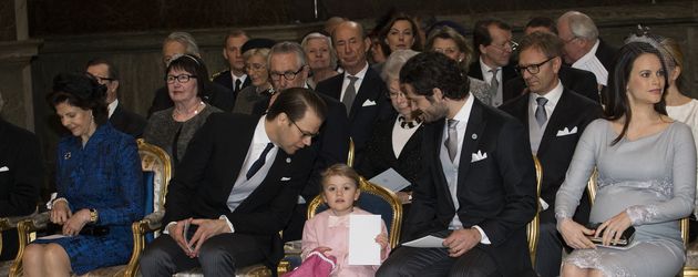 Prinz Carl Philip von Schweden, Prinzessin Estelle von Schweden, Sofia Hellqvist, Königin Silvia von Prinz Carl Philip von Schweden, Prinzessin Estelle von Schweden, Sofia Hellqvist, Königin Silvia von