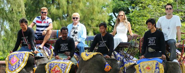 Mandy Capristo, Dieter Bohlen, Heino und DJ Antoine Mandy Capristo, Dieter Bohlen, Heino und DJ Antoine