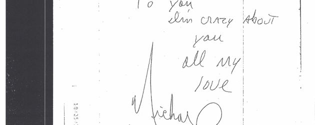 Diesen Brief soll Michael Jackson einem 12 Jahre alten Mädchen geschrieben haben Diesen Brief soll Michael Jackson einem 12 Jahre alten Mädchen geschrieben haben