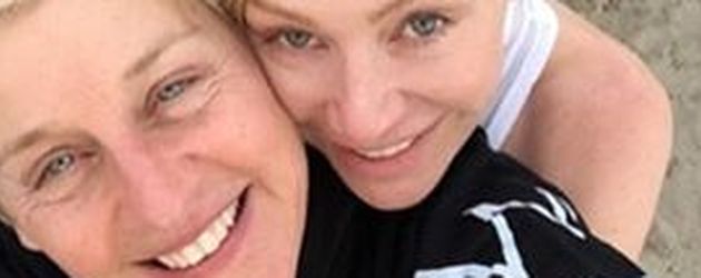 Talkmasterin Ellen DeGeneres und ihre Ehefrau Portia de Rossi Talkmasterin Ellen DeGeneres und ihre Ehefrau Portia de Rossi