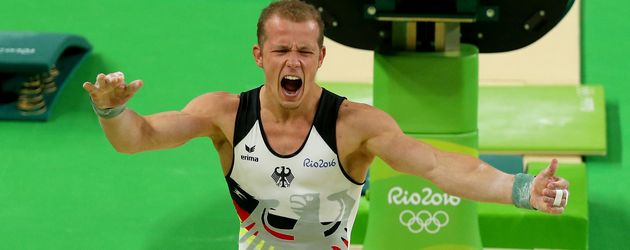 Fabian Hambüchen bei den Olympischen Spielen in Rio de Janeiro 2016 Fabian Hambüchen bei den Olympischen Spielen in Rio de Janeiro 2016