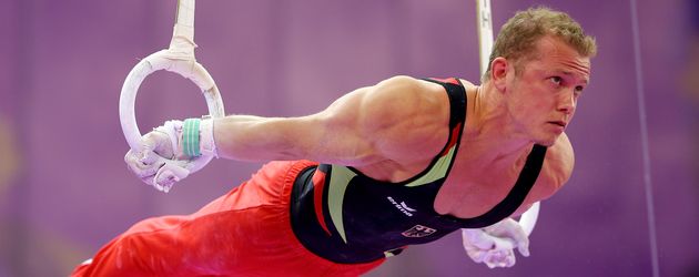 Fabian Hambüchen an den Ringen Fabian Hambüchen an den Ringen