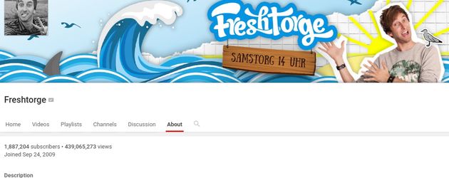Freshtorges YouTube-Channel Freshtorges YouTube-Channel