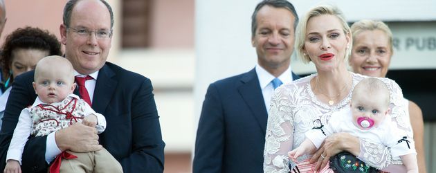 Fürstin Charlène und Albert II von Monaco Fürstin Charlène und Albert II von Monaco
