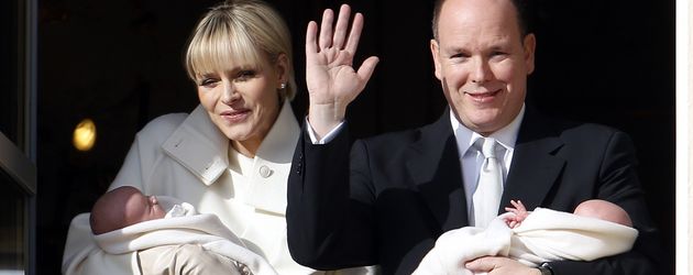 Fürstin Charlène und Albert II von Monaco Fürstin Charlène und Albert II von Monaco