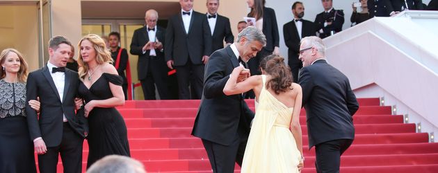 George Clooney und Amal Alamuddin George Clooney und Amal Alamuddin