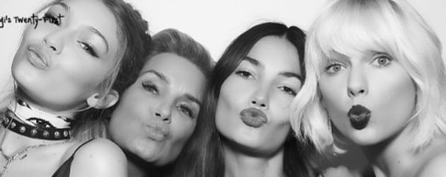 Gigi Hadid, Taylor Swift und Lily Aldridge Gigi Hadid, Taylor Swift und Lily Aldridge