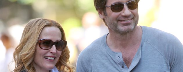 Gillian Anderson und David Duchovny Gillian Anderson und David Duchovny