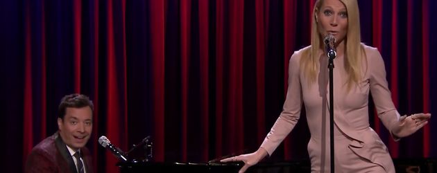 Gwyneth Paltrow und Jimmy Fallon Gwyneth Paltrow und Jimmy Fallon