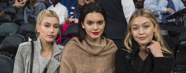 Gigi Hadid, Kendall Jenner und Hailey Baldwin Gigi Hadid, Kendall Jenner und Hailey Baldwin