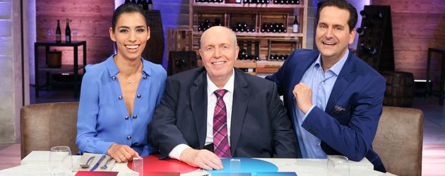 Hannah Schmitz, Reiner Calmund und Gerhard Retter bei "Grill den Hennsler" Hannah Schmitz, Reiner Calmund und Gerhard Retter bei "Grill den Hennsler"