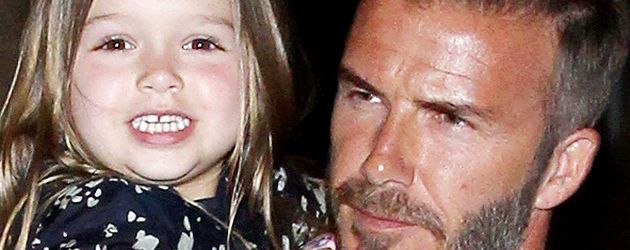 David Beckham und Harper Seven Beckham David Beckham und Harper Seven Beckham