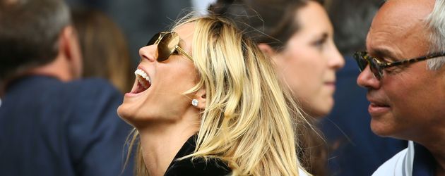 Heidi Klum beim Wimbledon-Halbfinale 2016 Heidi Klum beim Wimbledon-Halbfinale 2016