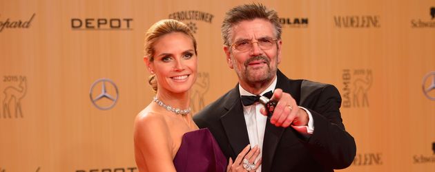 Heidi Klum und ihr Vater Günther Klum Heidi Klum und ihr Vater Günther Klum