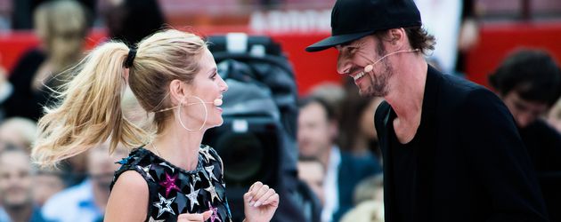 Heidi Klum und Thomas Hayo beim GNTM Finale 2016 Heidi Klum und Thomas Hayo beim GNTM Finale 2016