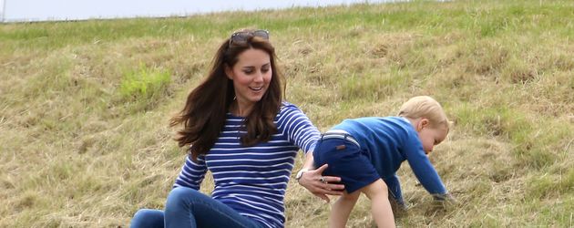 Herzogin Kate und Prinz George Herzogin Kate und Prinz George