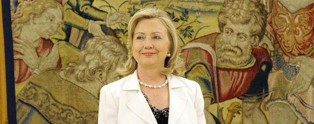 Hilary Clinton, Frau des ehemaligen US-Präsidenten Hilary Clinton, Frau des ehemaligen US-Präsidenten